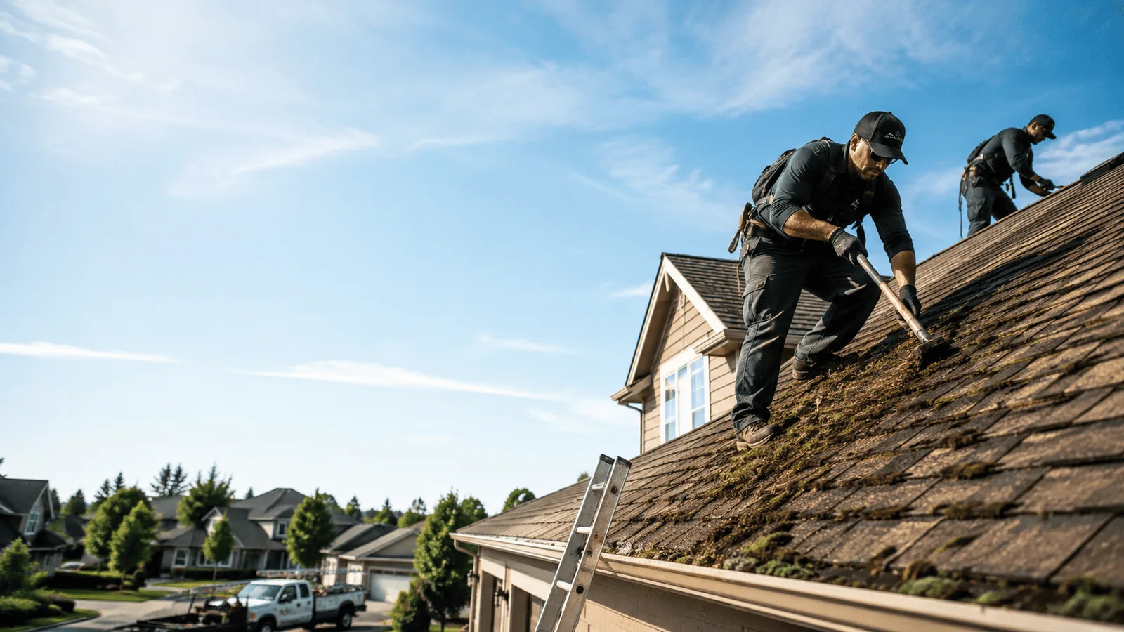 Roof Moss Removal in Tenstrike, MN near me